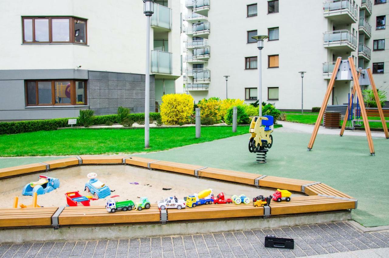 Apartament Centrum Gieldowa Varsóvia Exterior foto